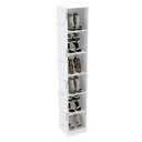 Ver imagem 6 de SAPATEIRA 6 PRATELEIRAS 2,40A (MÓDULO CLOSET, LOJA) M269.B MUNDI MOVEIS