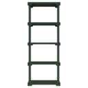 Ver imagem 3 de Estante 5 Prateleiras Poly Verde/Alecrim