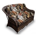 Ver imagem 3 de Conjunto Sofá para Jardim Naja Fibra Sintética Sofá 2 Lugares 2 Poltronas e Mesa Centro - Tecido Rev