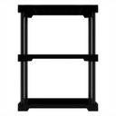 Ver imagem 3 de Estante Modular 3 Prateleiras Poly Eco Grifit Preto