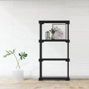 Ver imagem 1 de Estante Modular 4 Prateleiras Poly Eco Grifit Preto