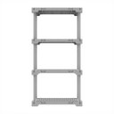 Ver imagem 3 de Estante Modular 4 Prateleiras Poly Eco Grifit Branco