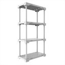 Ver imagem 2 de Estante Modular 4 Prateleiras Poly Eco Grifit