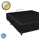 Ver imagem 3 de Cama Box Viuvo Preto Nature 128x188