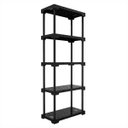 Ver imagem 2 de Estante Modular 5 Prateleiras Poly Eco Grifit Preto