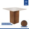 Conjunto Sala de Jantar Mesa Tampo MDF 90cm 2 Cadeiras Luciana  - 8
