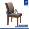 Conjunto Sala de Jantar Mesa Tampo MDF 90cm 2 Cadeiras Luciana  - 10