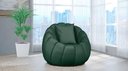 Ver imagem 2 de Kit Poltrona c/ Puff + Almofada Concha Veludo Verde