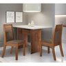 Conjunto Sala de Jantar Mesa e 2 Cadeiras Daphny Cel Móveis - 1