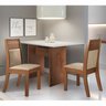 Conjunto Sala de Jantar Mesa e 2 Cadeiras Daphny Cel Móveis - 1