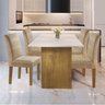 Conjunto Sala de Jantar Mesa e 4 Cadeiras Júlia  - 1