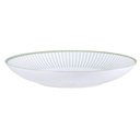 Ver imagem 2 de Aparelho de Jantar em Porcelana e Faqueiro Dourado Aço Inox 24 Peças Elegante Luxo