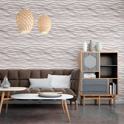 Papel de Parede 3d - Dunas Arte Destaque 2 Metros