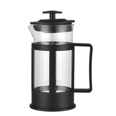 Cafeteira Prensa Francesa 800ml Grande em Vidro Bule Cafe Cha French Press com Alça