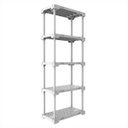 Ver imagem 2 de Estante Modular 5 Prateleiras Poly Eco Grifit Branco