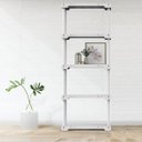 Ver imagem 1 de Estante Modular 5 Prateleiras Poly Eco Grifit Branco
