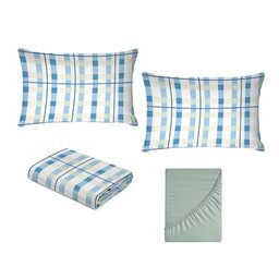 Jogo de Cama Casal 130 Fios Fiori - Rafael (7750) - 6