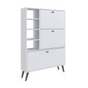 Ver imagem 2 de Sapateira Estante 3 Portas 4 Prateleiras 