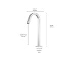 Ver imagem 2 de Torneira de Cuba Pia Mesa Rose Gold Lavatório Banheiro Lavabo Quadrado Bica Alta 1/4v Metal