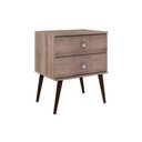 Ver imagem 1 de Mesa Cabeceira Infantil RT 3032 c/ 2 Gavetas Rustico - Movelbento