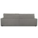 Ver mais imagens de Sofá 3 Lugares Rettrátil Reclinável Elétrico 224cm Mazi L06 Couro Cinza - Lyam Decor