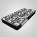 Ver imagem 7 de Cama de Solteiro Helena Metal com Colchão Safira D20 Dupla Face:Branco/Estampado