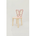 Ver imagem 1 de Cadeira Infantil com Encosto de Borboleta no Mdf e Talagarça