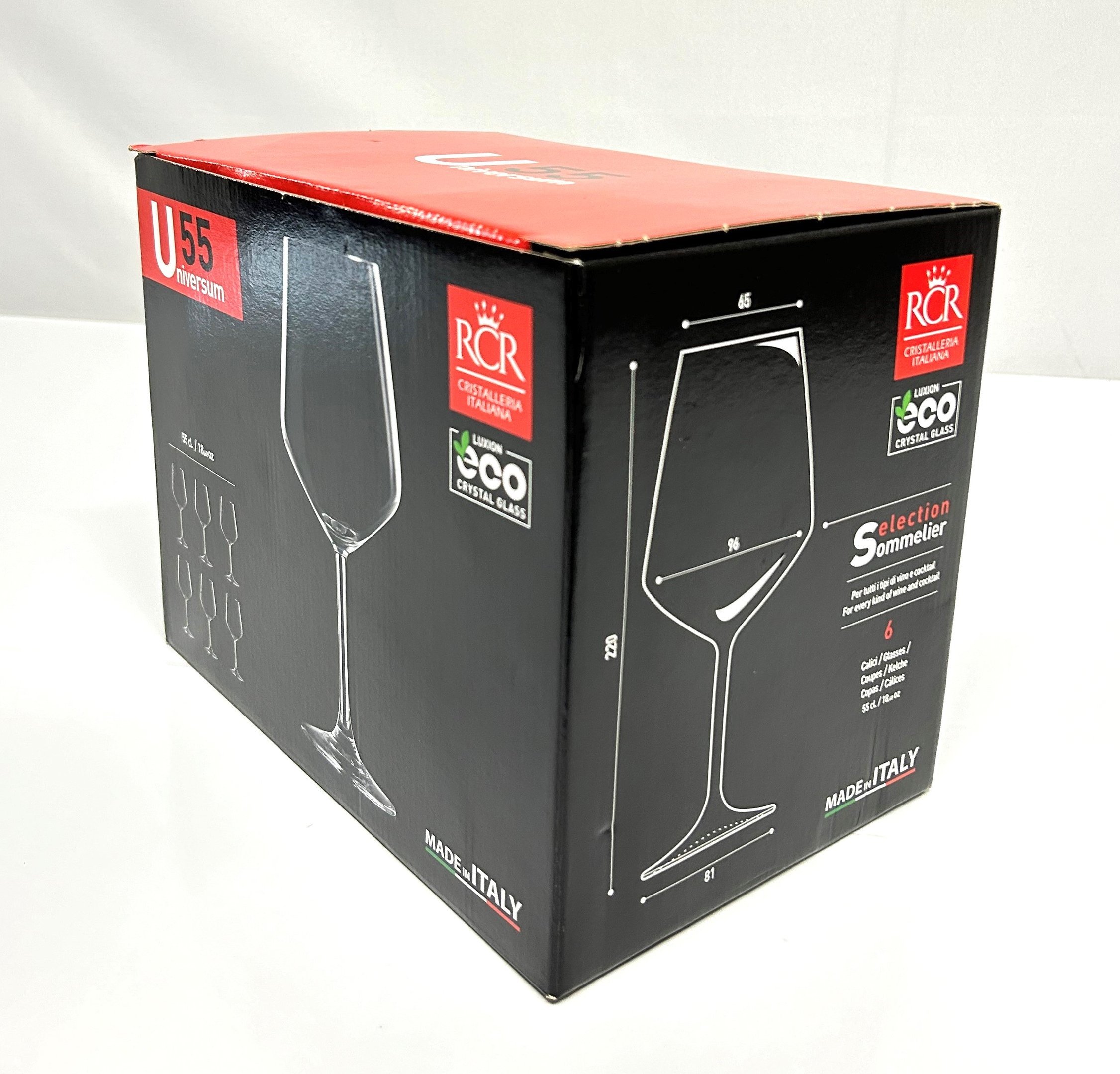 Taça U55 Universum 550ml Vho Tinto - Italiana - 3