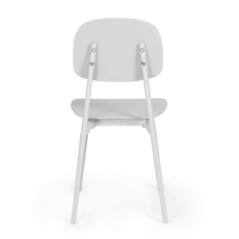 Kit 4 Cadeiras Itália para Sala/cozinha em Polipropileno - Branco - 6