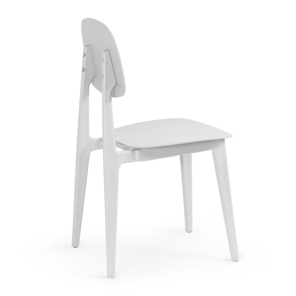 Kit 4 Cadeiras Itália para Sala/cozinha em Polipropileno - Branco - 4