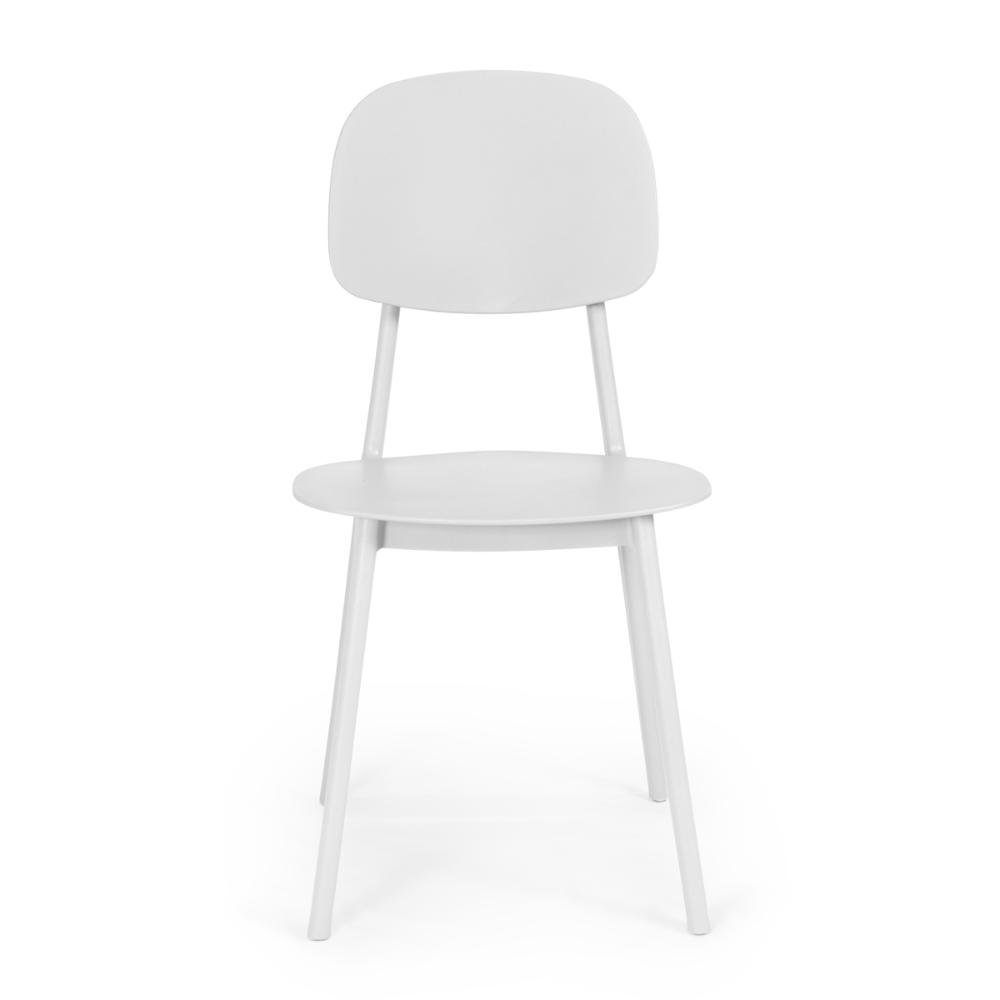 Kit 4 Cadeiras Itália para Sala/cozinha em Polipropileno - Branco - 3