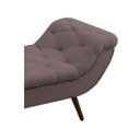 Ver imagem 6 de Recamier Divã Odessa P04 195 cm Suede - ADJ Decor - Rosê TCA 949