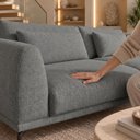 Ver mais imagens de Sofá Living 4 Lugares com Almofadas 230cm Siena