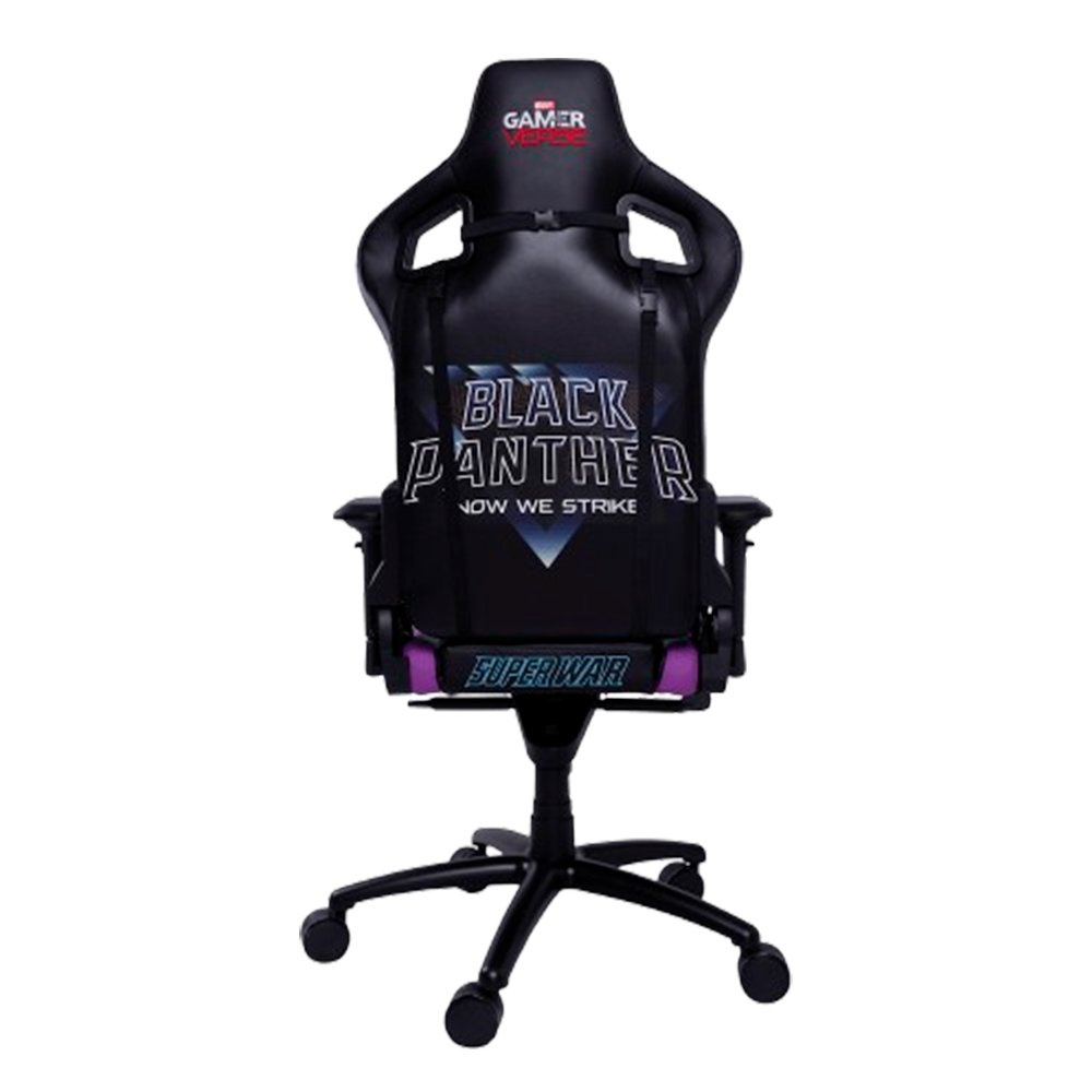 Cadeira Gamer Pantera Negra Preta e Roxo 62000146 Dazz - 3