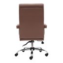 Ver imagem 4 de Cadeira de Escritório Presidente Monique Big Marrom Claro com Molas Ensacadas e Trava Relax