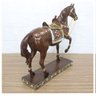 Decoração Escultura Cavalo Ornamental Estátua Resina 29cm - 6