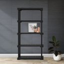 Ver imagem 2 de Estante 5 Prateleiras Cube Preto