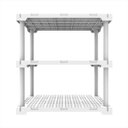 Ver imagem 3 de Estante Modular 3 Prateleiras Cube Eco Branco