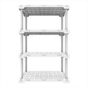 Ver imagem 3 de Estante Modular 4 Prateleiras Cube Eco Branco