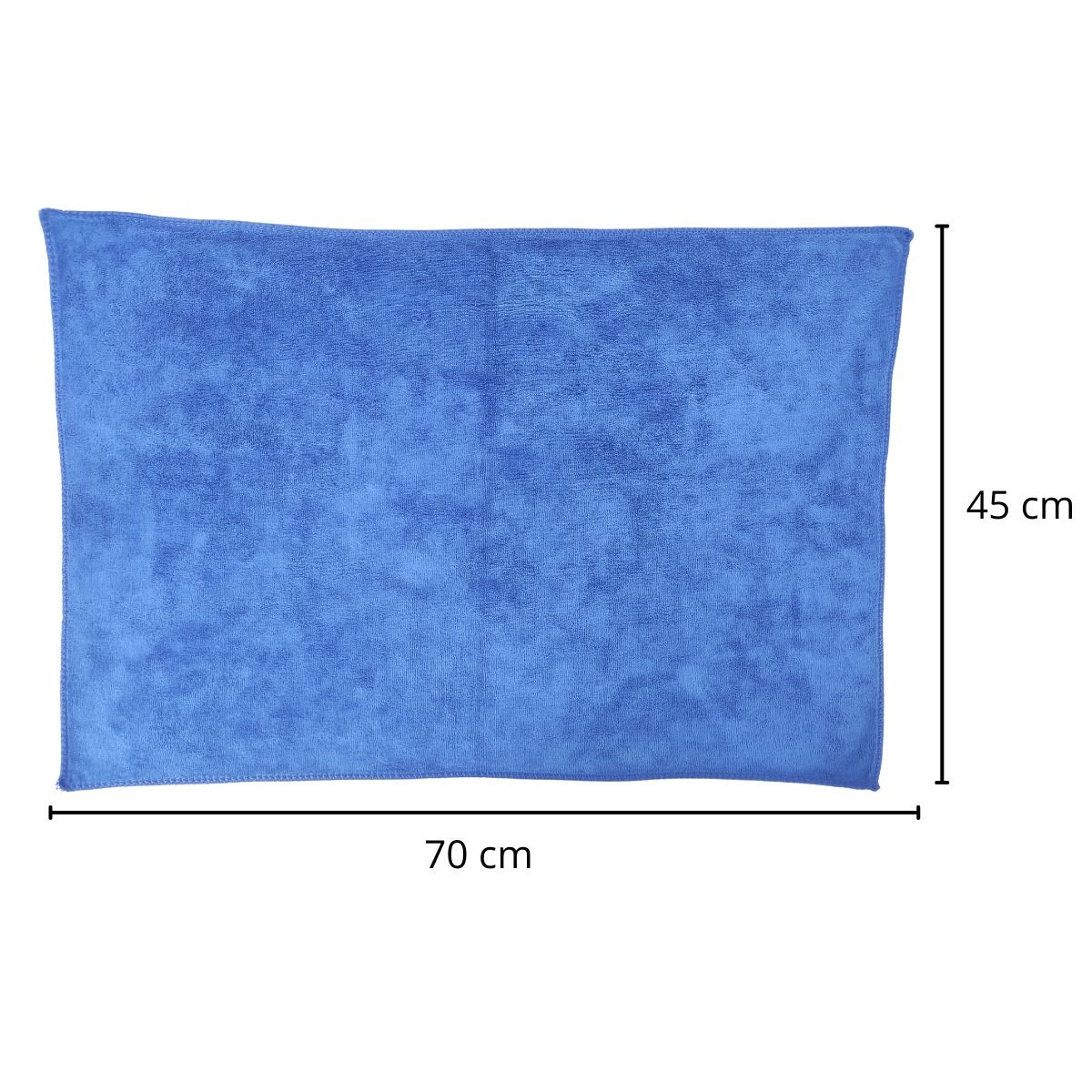 Toalha Microfibra Alta Absorção Compacta Secagem Rápida 4271 Azul - 3