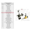 Ver imagem 4 de Anel de Vedacao do Bracket da Bms 200 / 300 10084 So010084