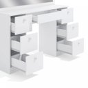 Ver imagem 6 de Penteadeira Espelhada 7 Gavetas Ditália