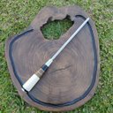 Ver imagem 2 de Afiador Amolador Chaira Aço Inox 8mm Estriada Cozinha 35cm