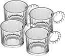 Ver imagem 3 de Conjunto 4 Xícaras Classic de 100ml Cristal - Wolff