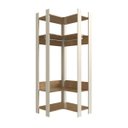 Ver imagem 2 de Closet Aberto de Canto 4 Prateleiras e Cabide Clothes Completa Móveis