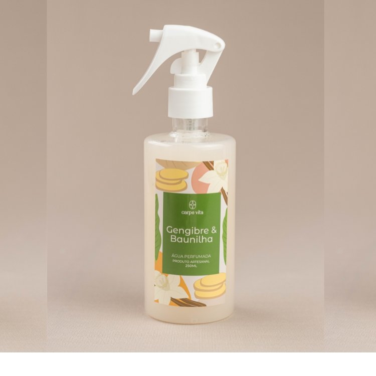 Água Perfumada para Tecidos Home Spray Gengibre e Baunilha - 3