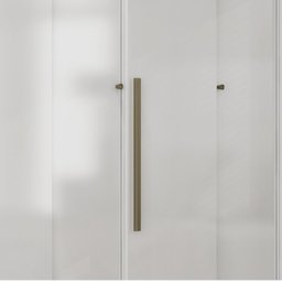Guarda Roupa Casal Grande 7portas 2gavetas Milão Branco - 8