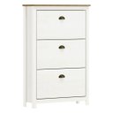 Ver imagem 3 de Sapateira 3 Portas Basculantes Branco/freijó Topázio Madeira Pinus - Finestra