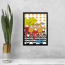 Ver imagem 1 de Quadro Decorativo Boteco - Rio de Janeiro 24x18cm - com Vidro:moldura Preta