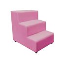 Ver imagem 1 de Escada Escadinha Pet Cachorro 3 Degraus Rampa Suede Dog